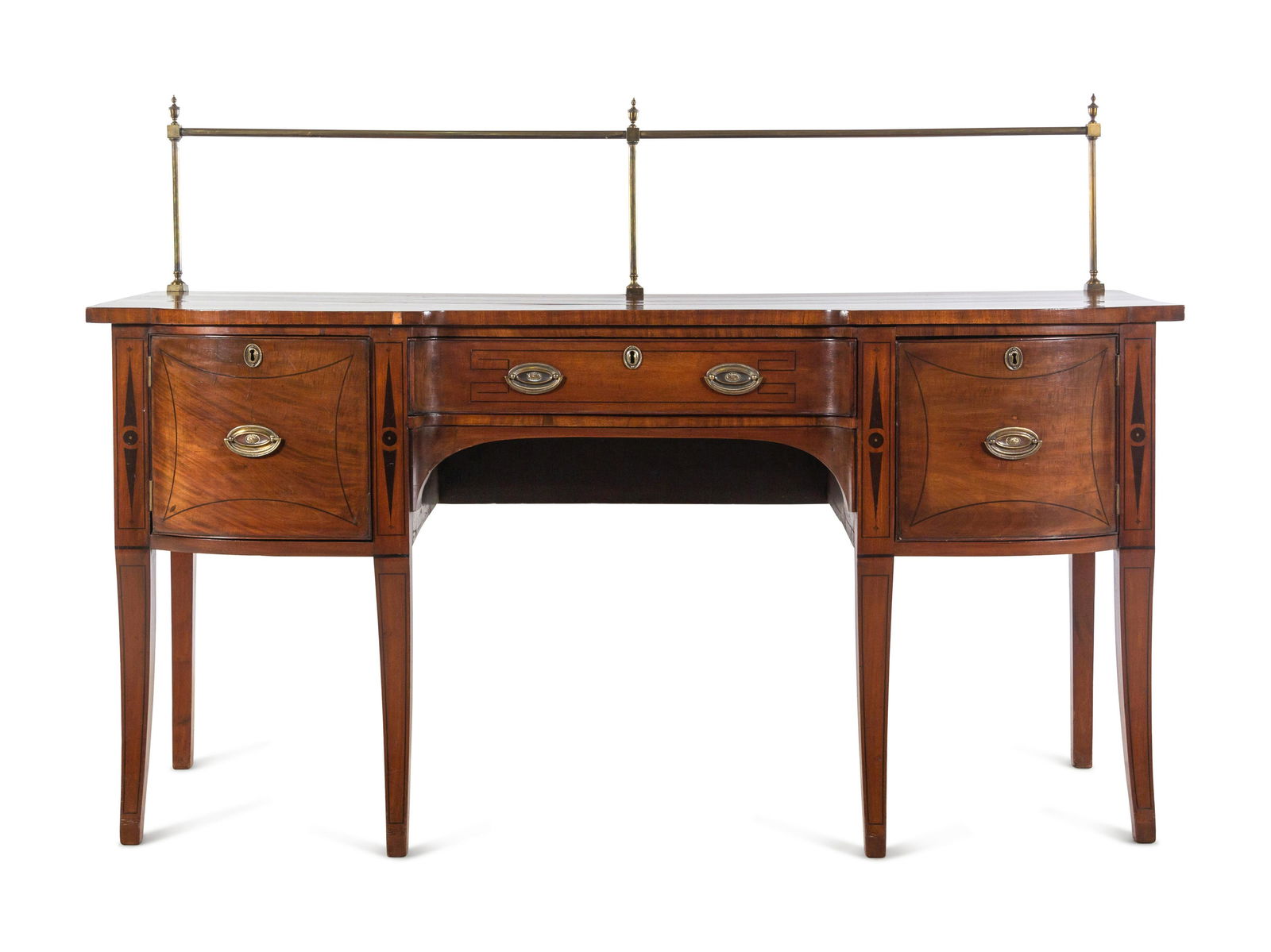 An Irish Regency Inlaid Mahogany Sideboard (1 of 3)