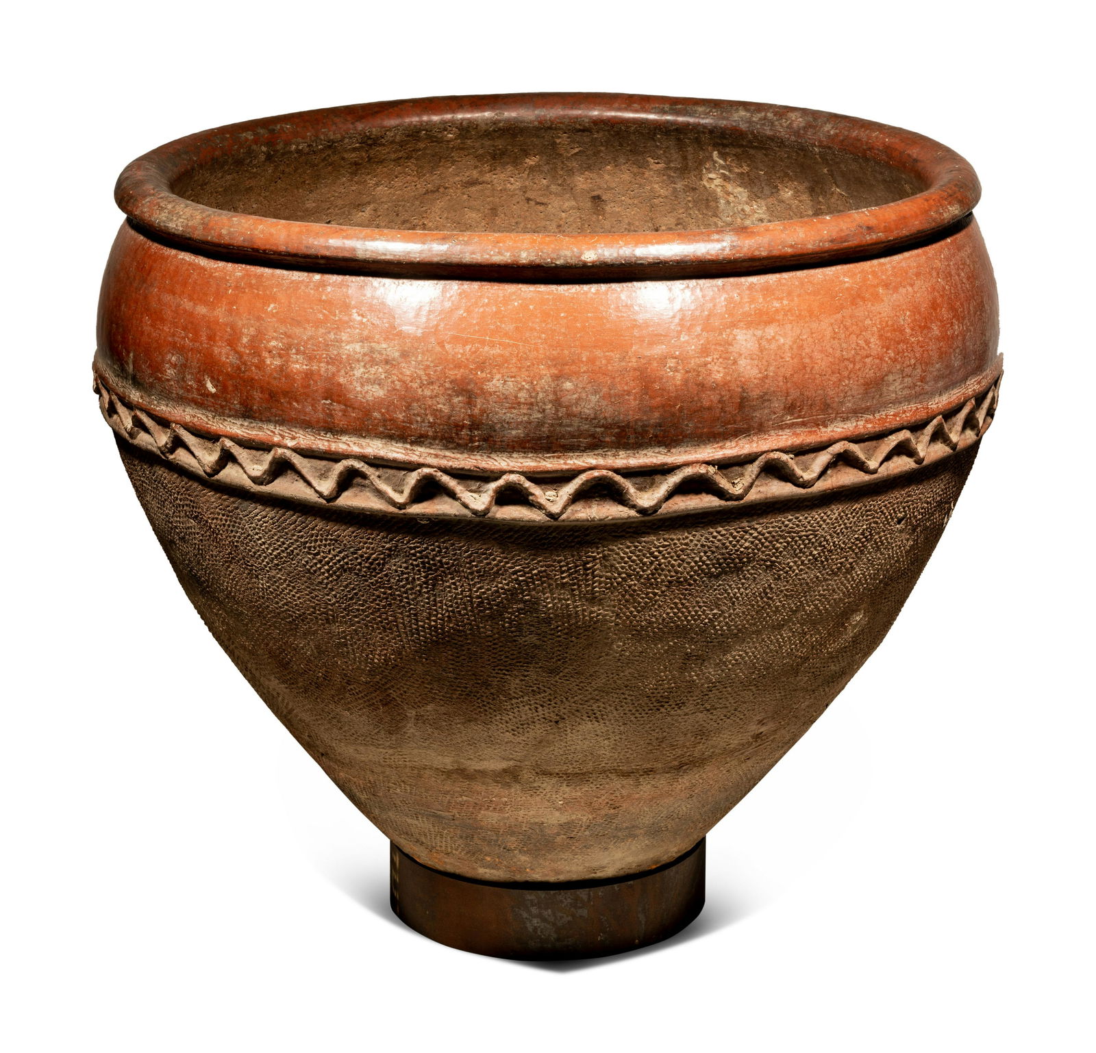 A Nuna Earthenware Storage Vessel  (1 of 4)