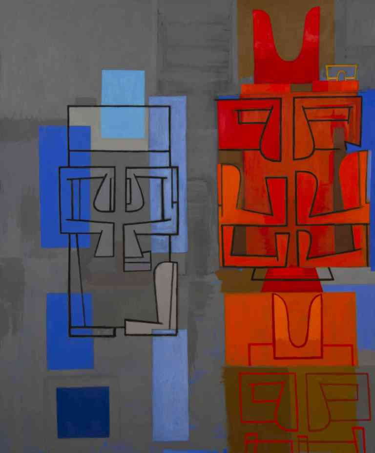 David Storey, (American, b. 1948), Untitled, 1987: David Storey (American, b. 1948) Untitled, 1987 oil on canvas signed David Storey and dated (verso) 72 x 60 inches. Property from the Estate of Norma B. Harris, Chicago, Illinois