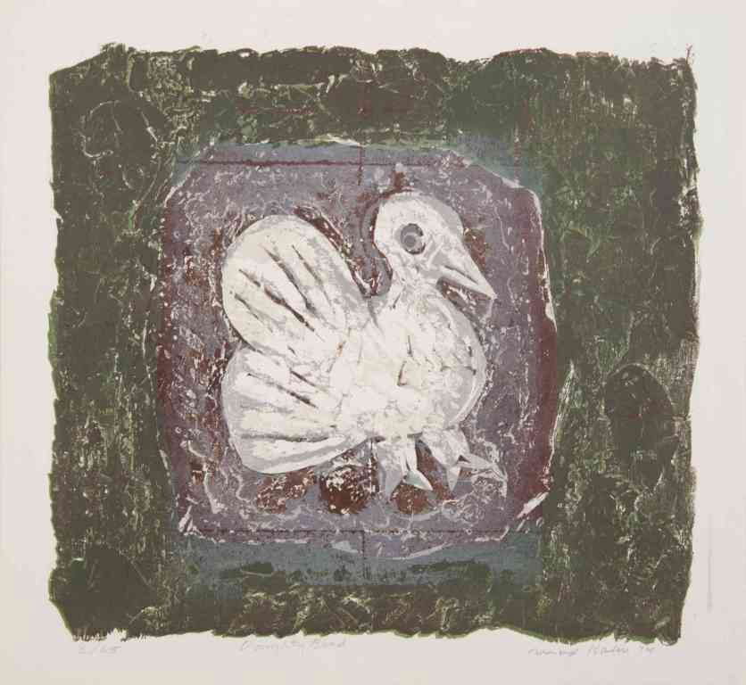 Max Kahn, (American, b. 1903), Doughty Bird, 197: Max Kahn (American, b. 1903) Doughty Bird, 1974 lithograph edition 3/65, signed and dated (lower right) 15 1/2 x 17 inches.