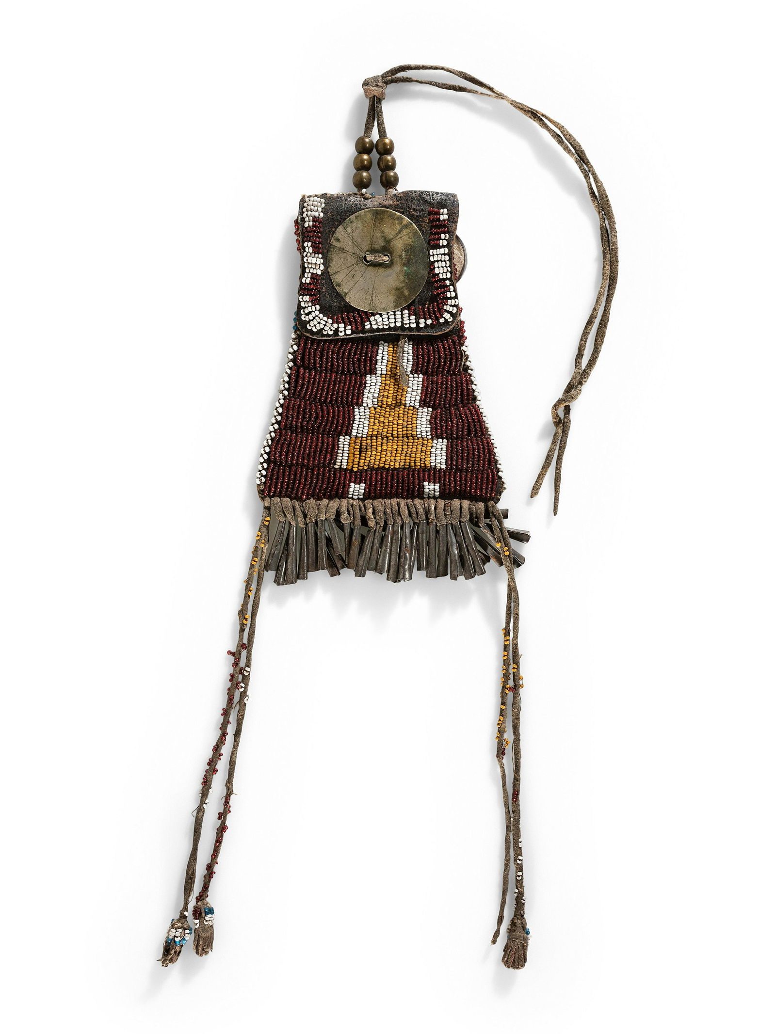 Kiowa Beaded Strike-a-Light Bag (1 of 3)