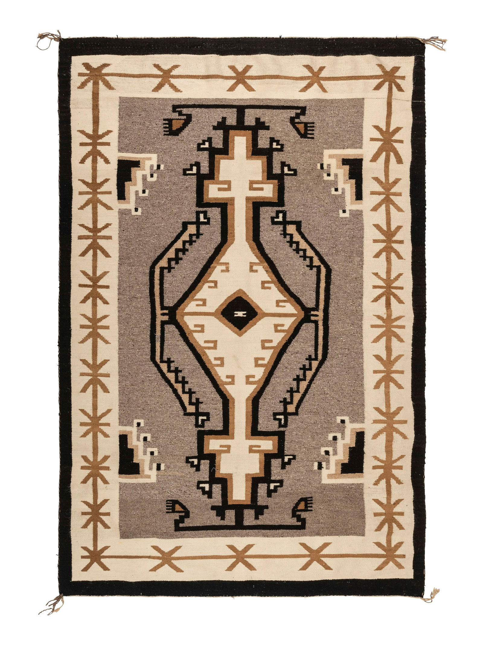 Navajo Crystal Pattern Weaving / Rug (1 of 4)