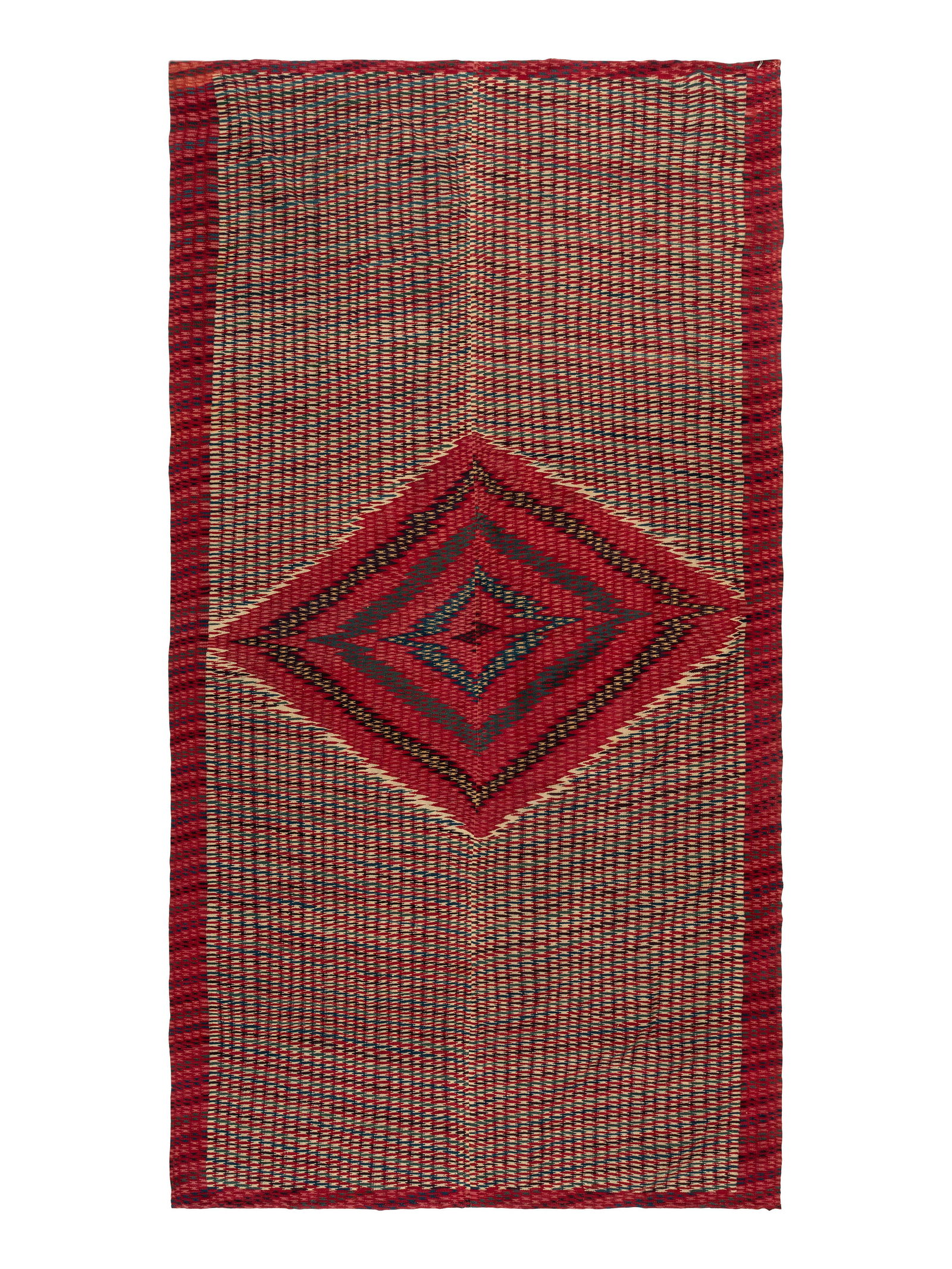 Mexican Late Classic Saltillo Serape (1 of 4)