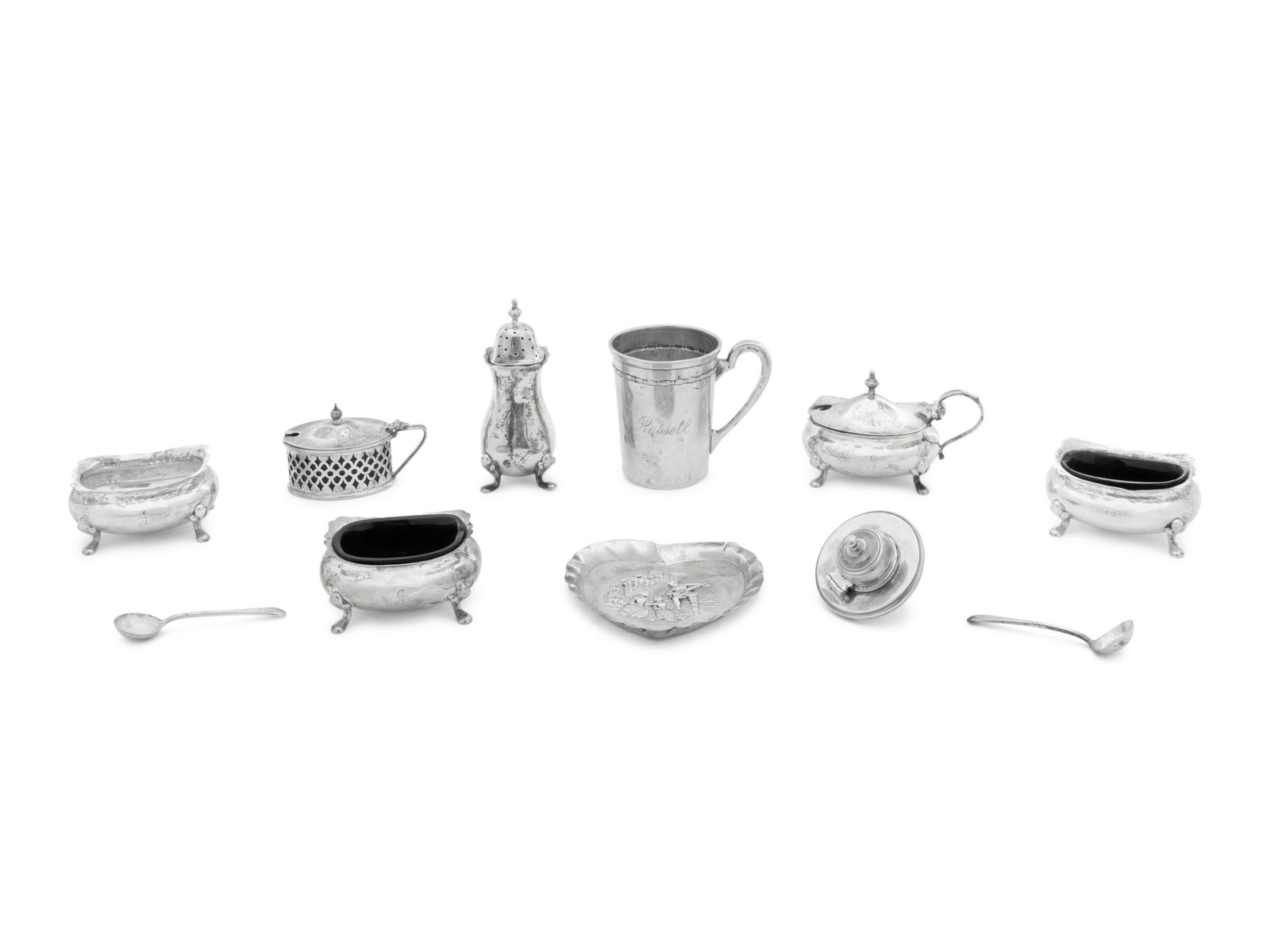 A Group of Various English Silver Articles  (1 of 4)
