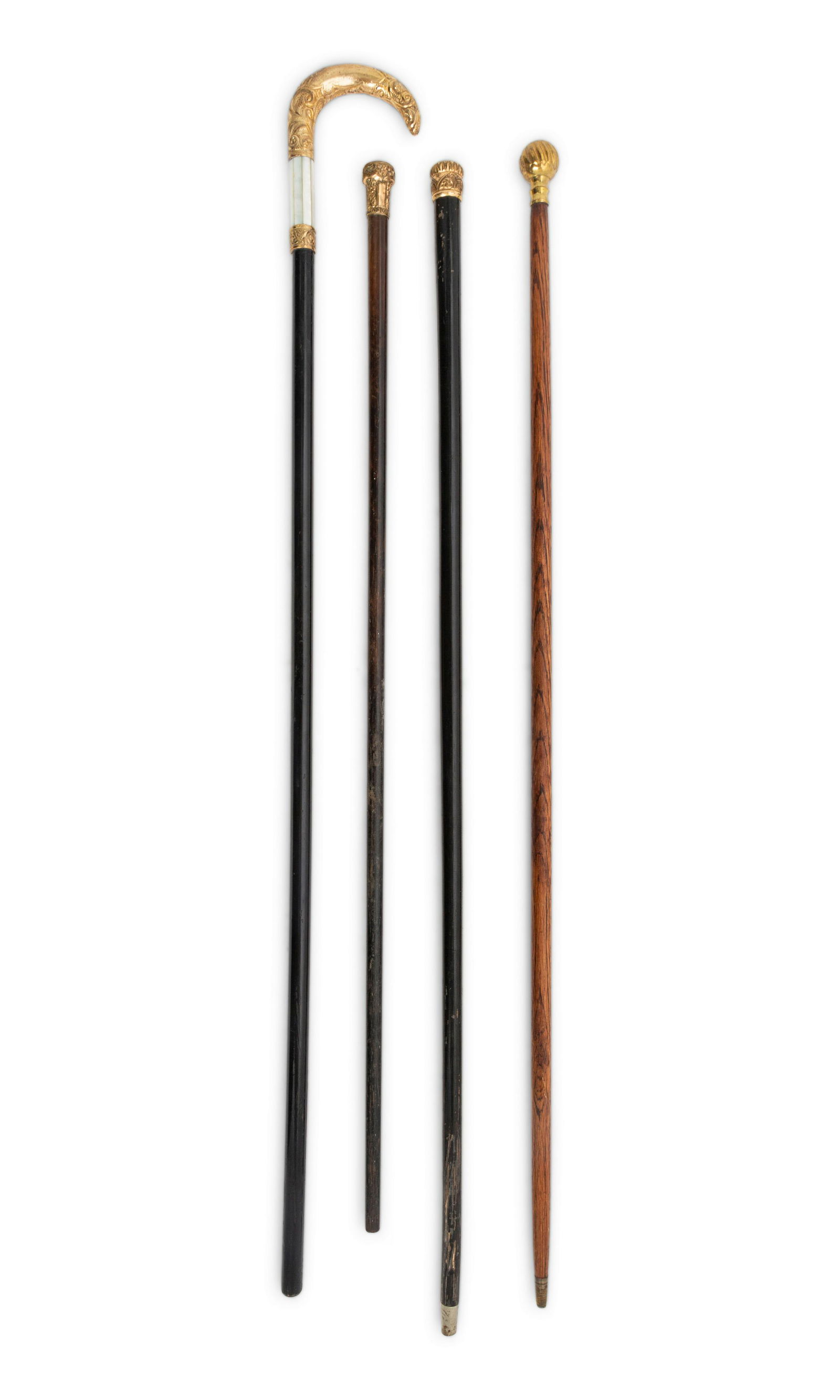 A Collection of Gold Mounted Canes (1 of 3)