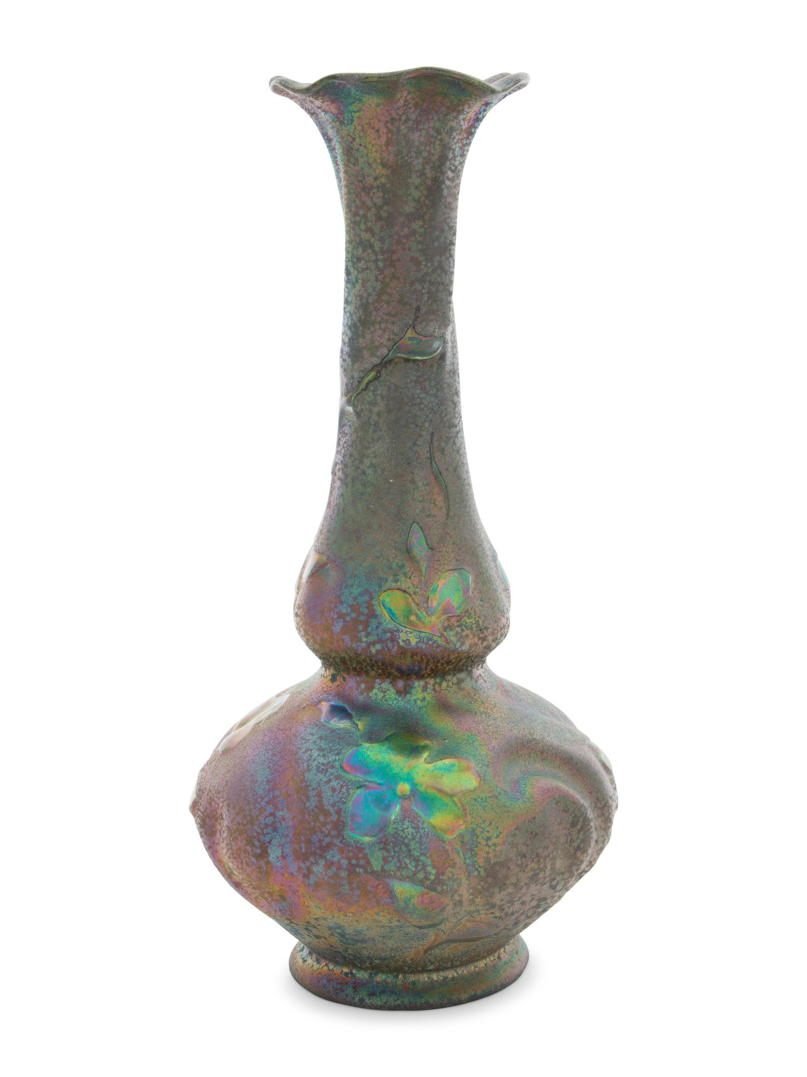 A Weller Sicard Pottery Vase (1 of 2)