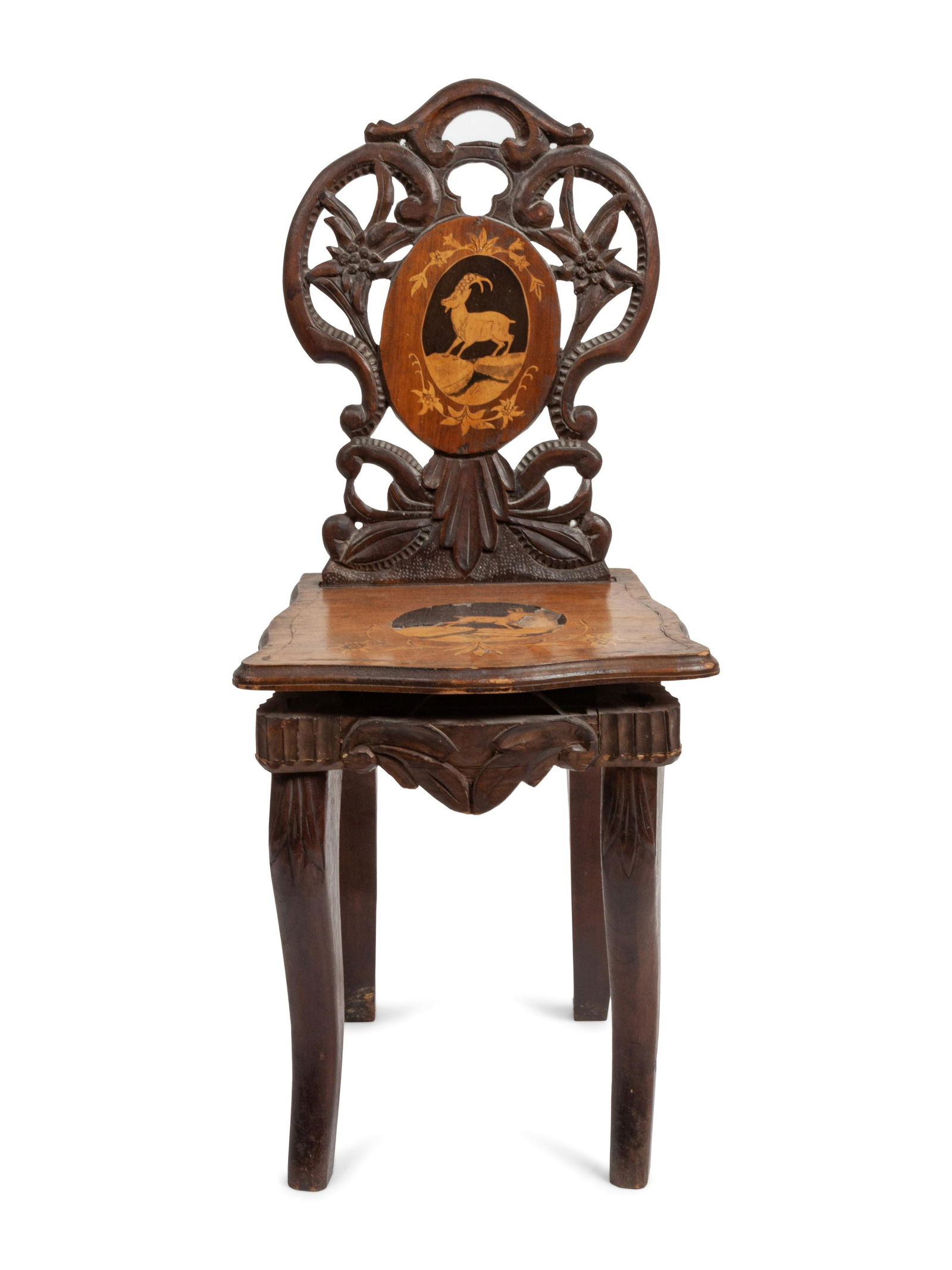 A Marquetry Music Box Chair (1 of 4)