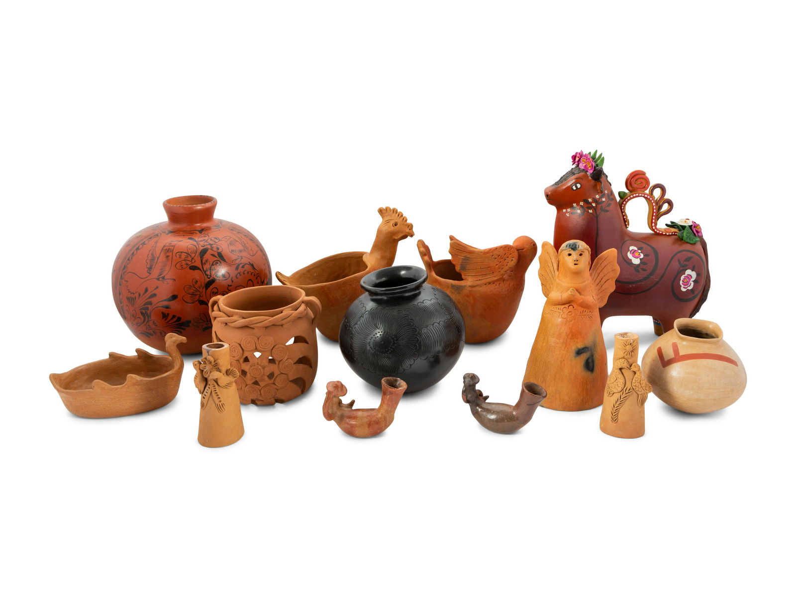 A Collection of Mexican Folk Art Pottery (1 of 6)