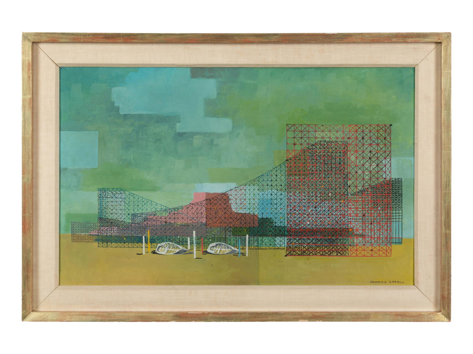 Maurice Gordon (American, 1913-1971) Roller Coaster (1 of 7)