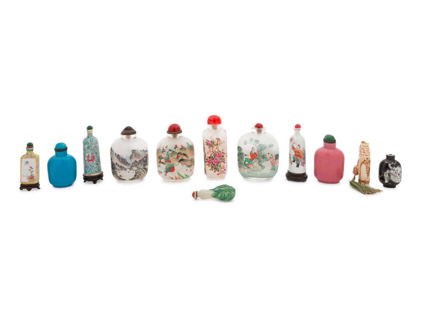 A Group of Chinese Snuff Bottles  (1 of 6)