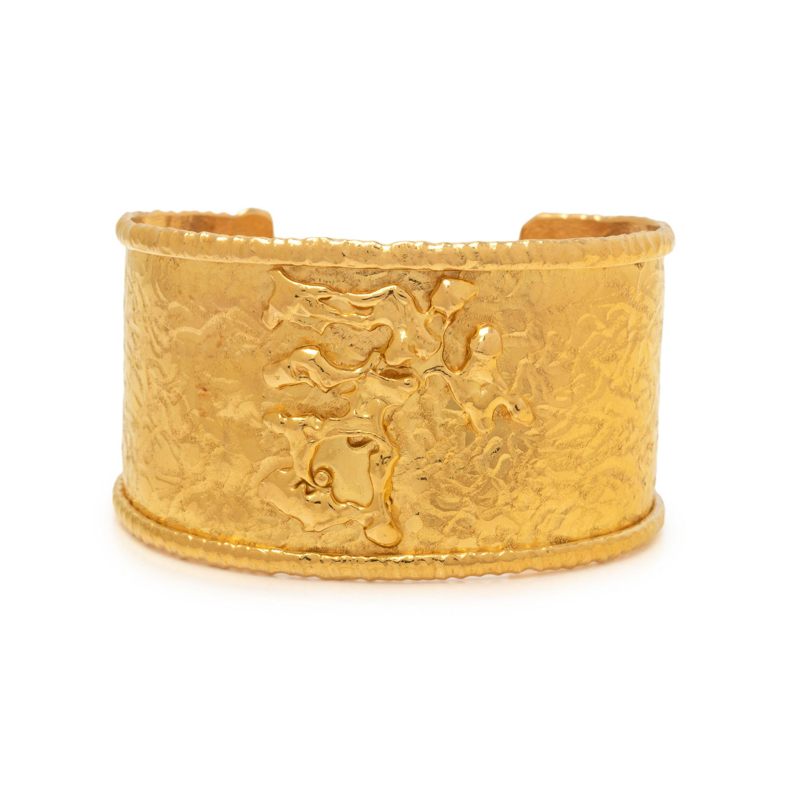 JEAN MAHIE, HIGH KARAT GOLD CUFF BRACELET (1 of 3)