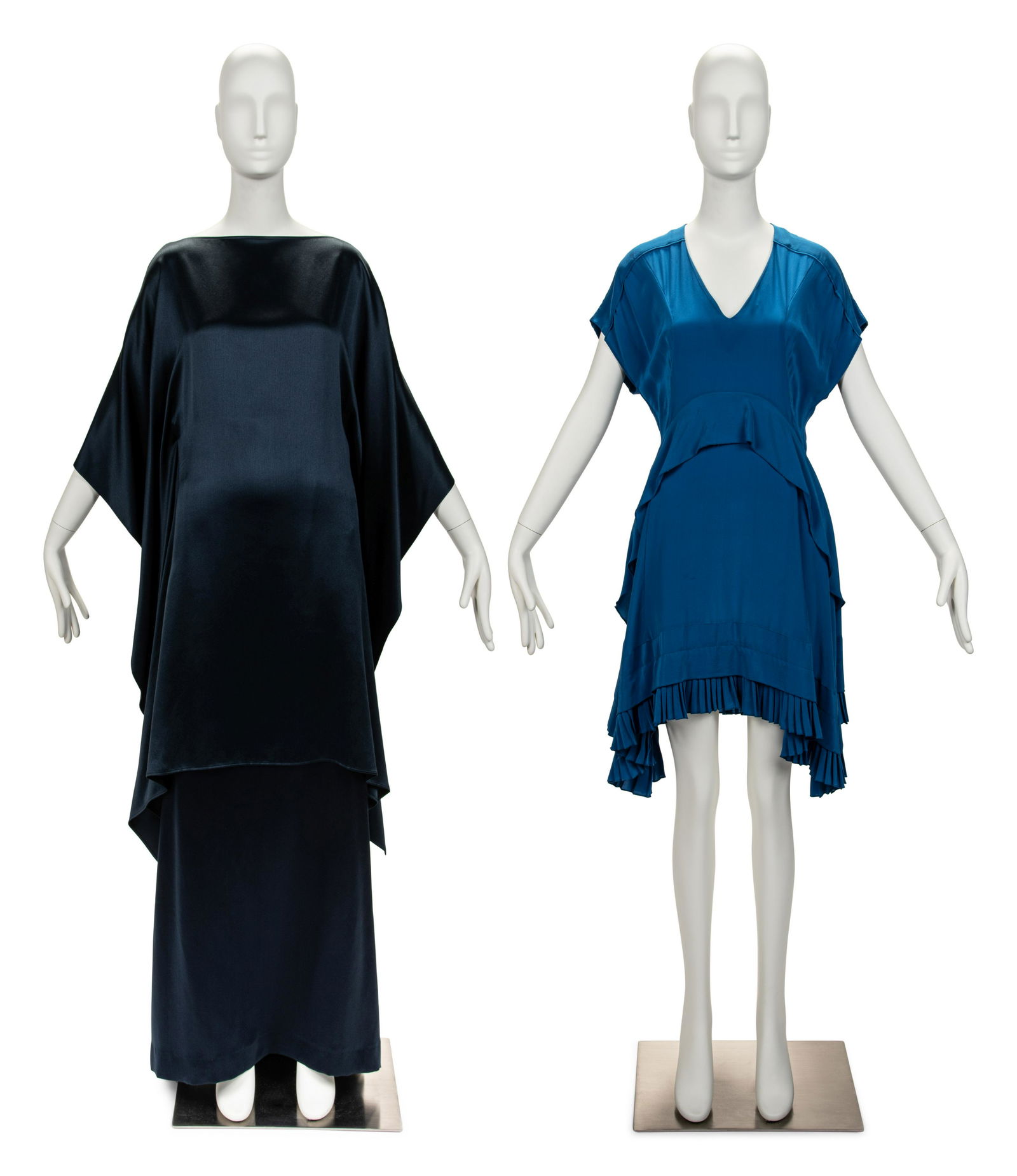 Two Designer Items: One Yves Saint Laurent Ensemble, One Balenciaga Dress, 1990-2000s (1 of 10)
