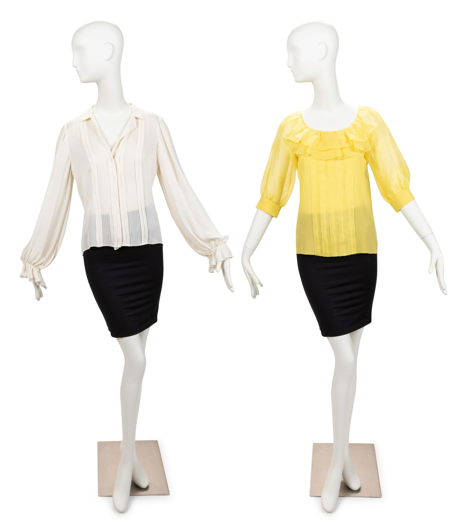 Two Oscar de la Renta Tops, 1990-2000s (1 of 5)