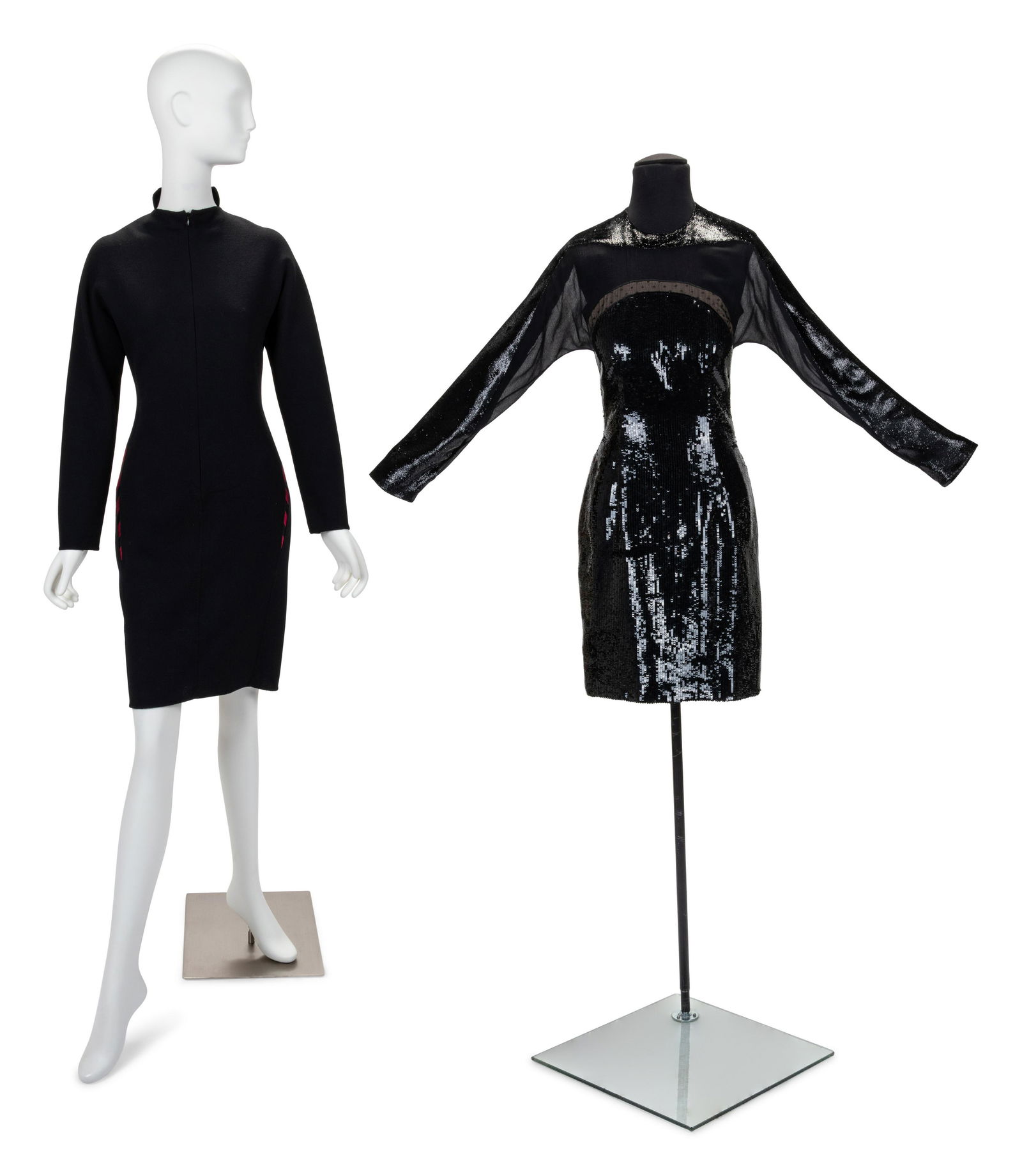 Two Geoffrey Beene Dresses, 1980-90s (1 of 7)