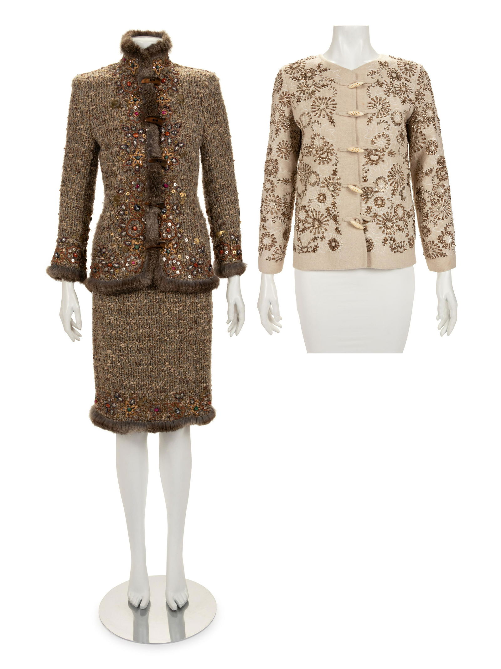Three Oscar de la Renta Items: One Skirt Suit, One Jacket, 2012 (1 of 6)