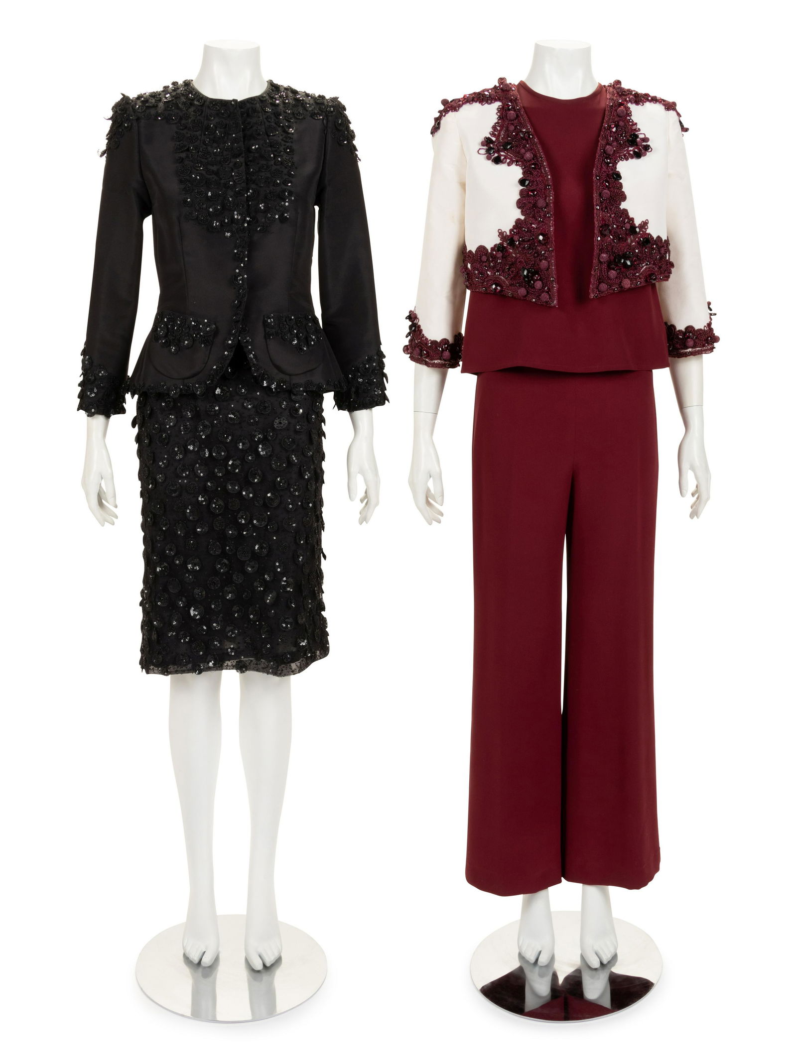 Two Oscar de la Renta Embellished Pieces and One Naeem Khan Ensemble, 2006-11 (1 of 6)