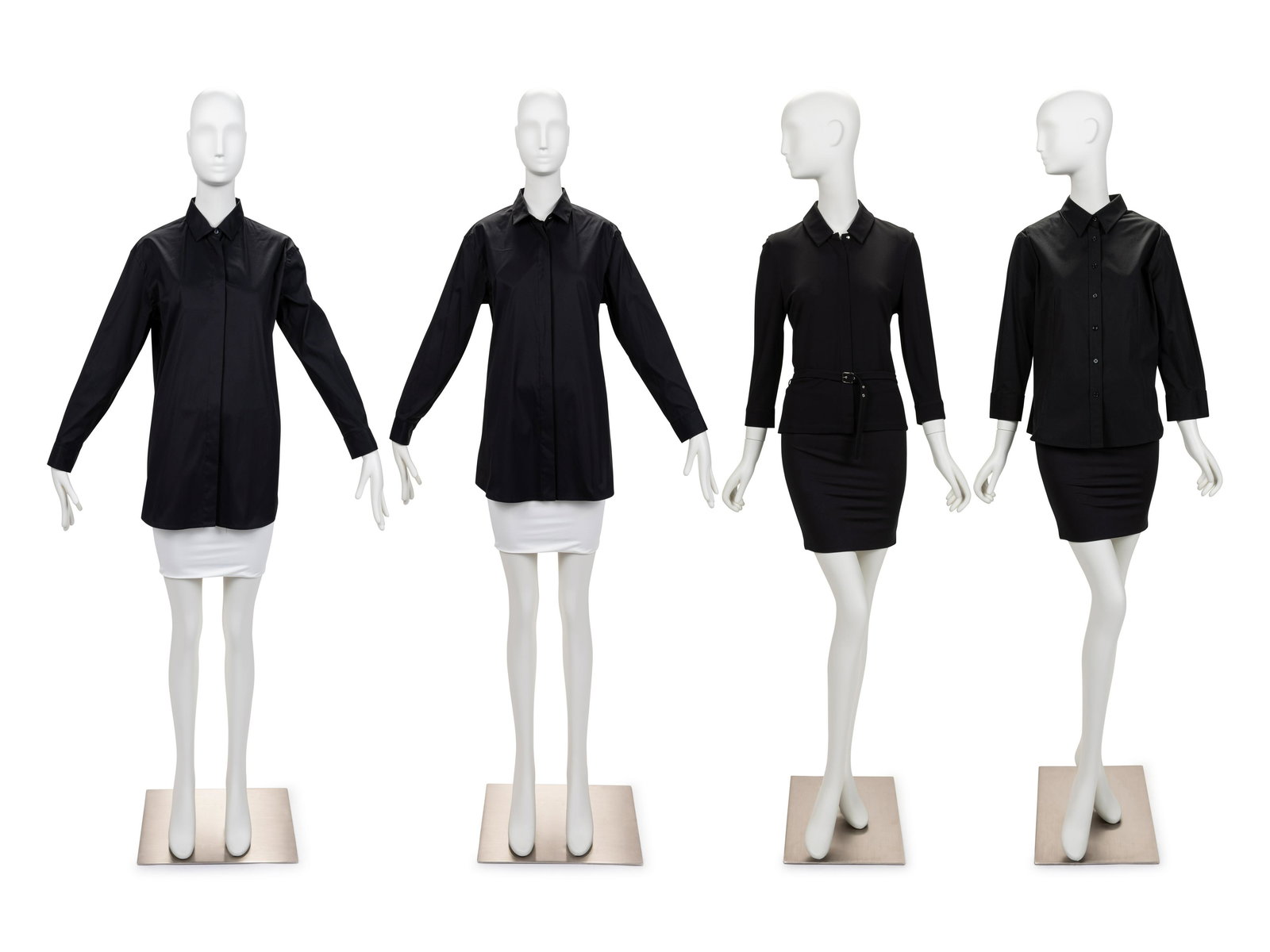 Four Designer Shirts: Two Prada, One Emilio Pucci, One Carolina Herrera, 2000-10s   (1 of 8)