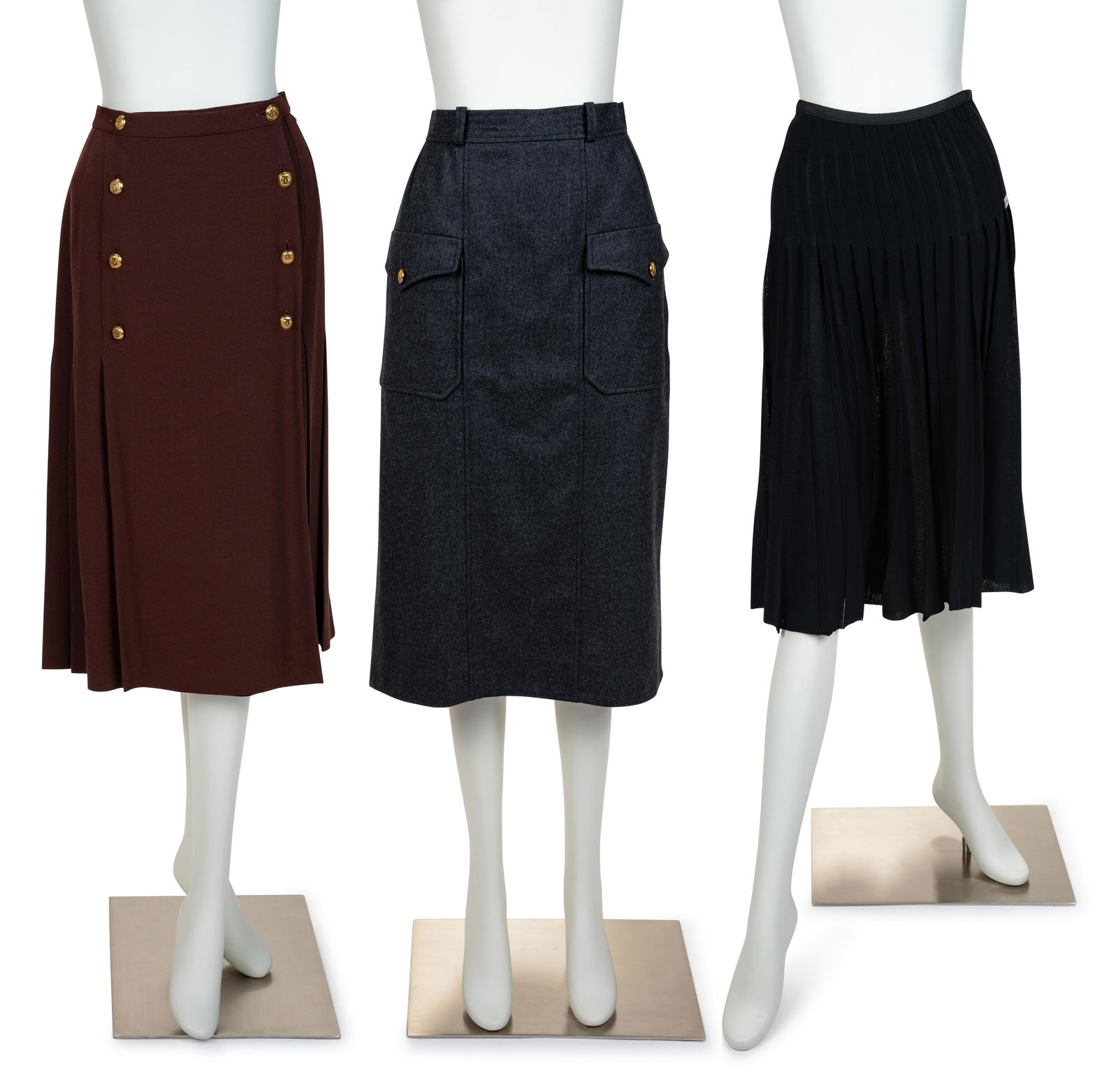 Three Chanel Skirts, 2000-10s (1 of 3)