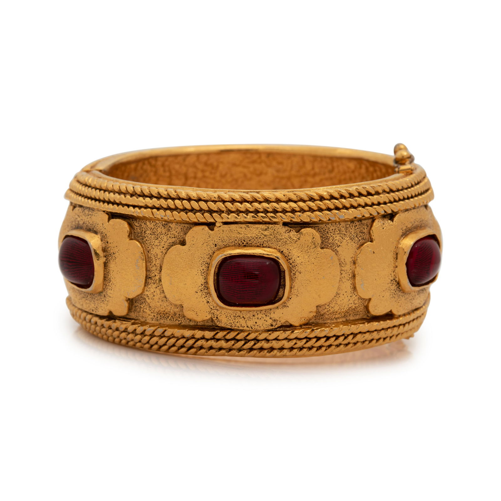 Chanel Stone Set Cuff Bracelet, 1980s (1 of 2)