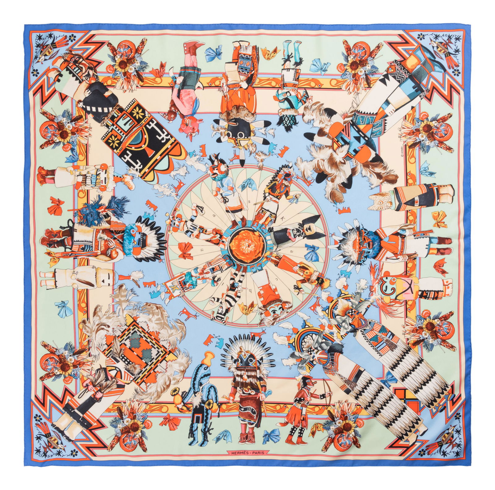 Hermes Scarf with Kermit Oliver Print (1 of 5)