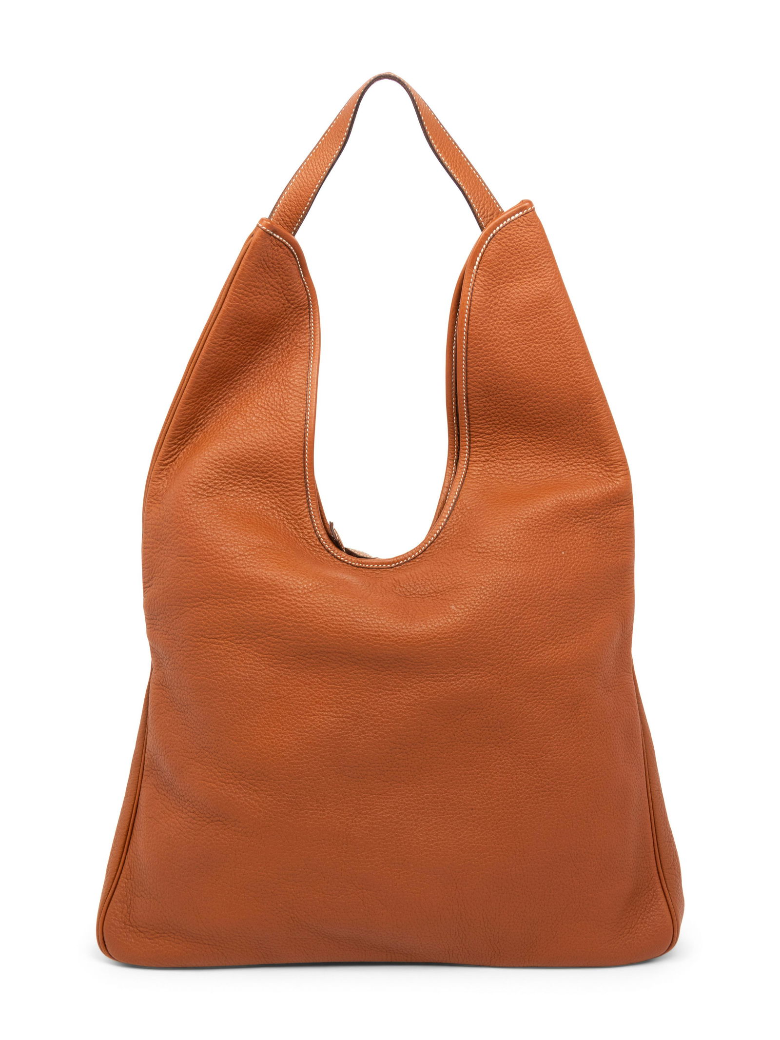 Hermes Massai Pm Brown Leather Shoulder Bag, 1995