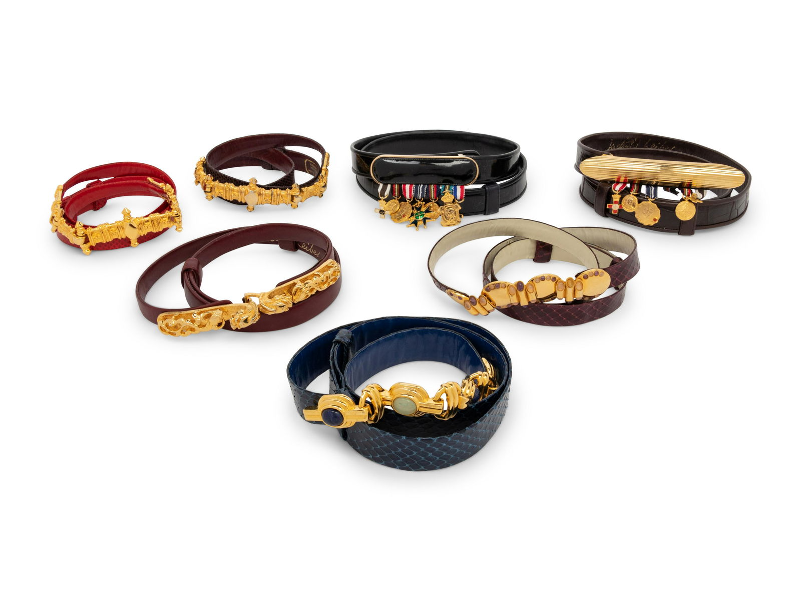 Seven Judith Leiber Belts   (1 of 3)