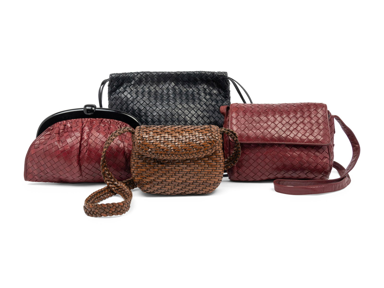 Four Designer Bags: Three Bottega Veneta, One Vecchi (1 of 5)