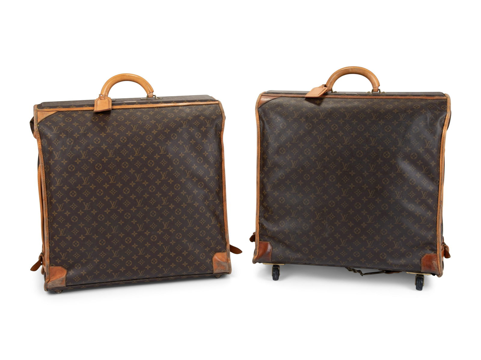 Two Louis Vuitton Luggage Pieces, 1980-90s (1 of 4)