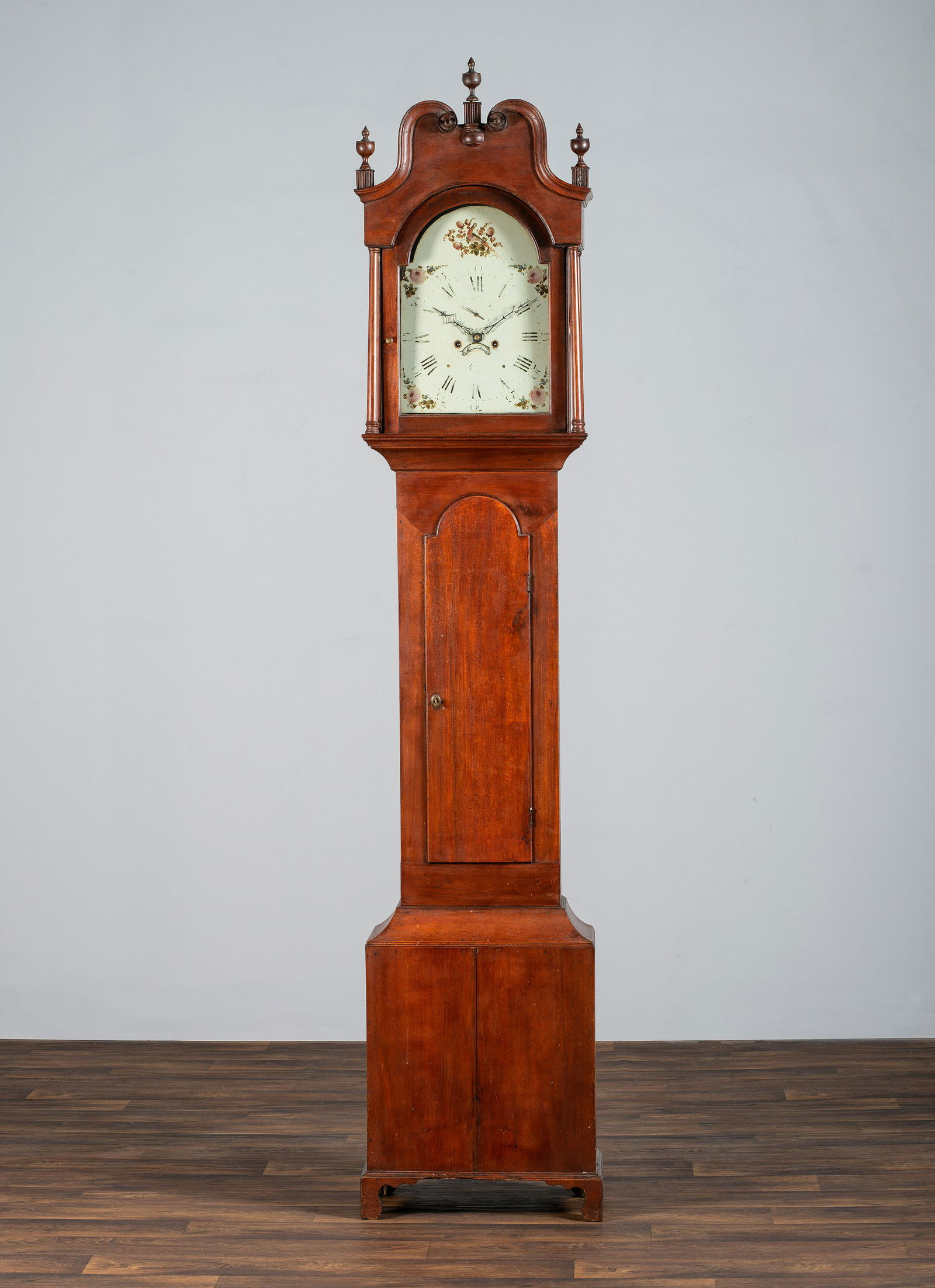 A Rare Chippendale Walnut Tall Case Clock (1 of 7)