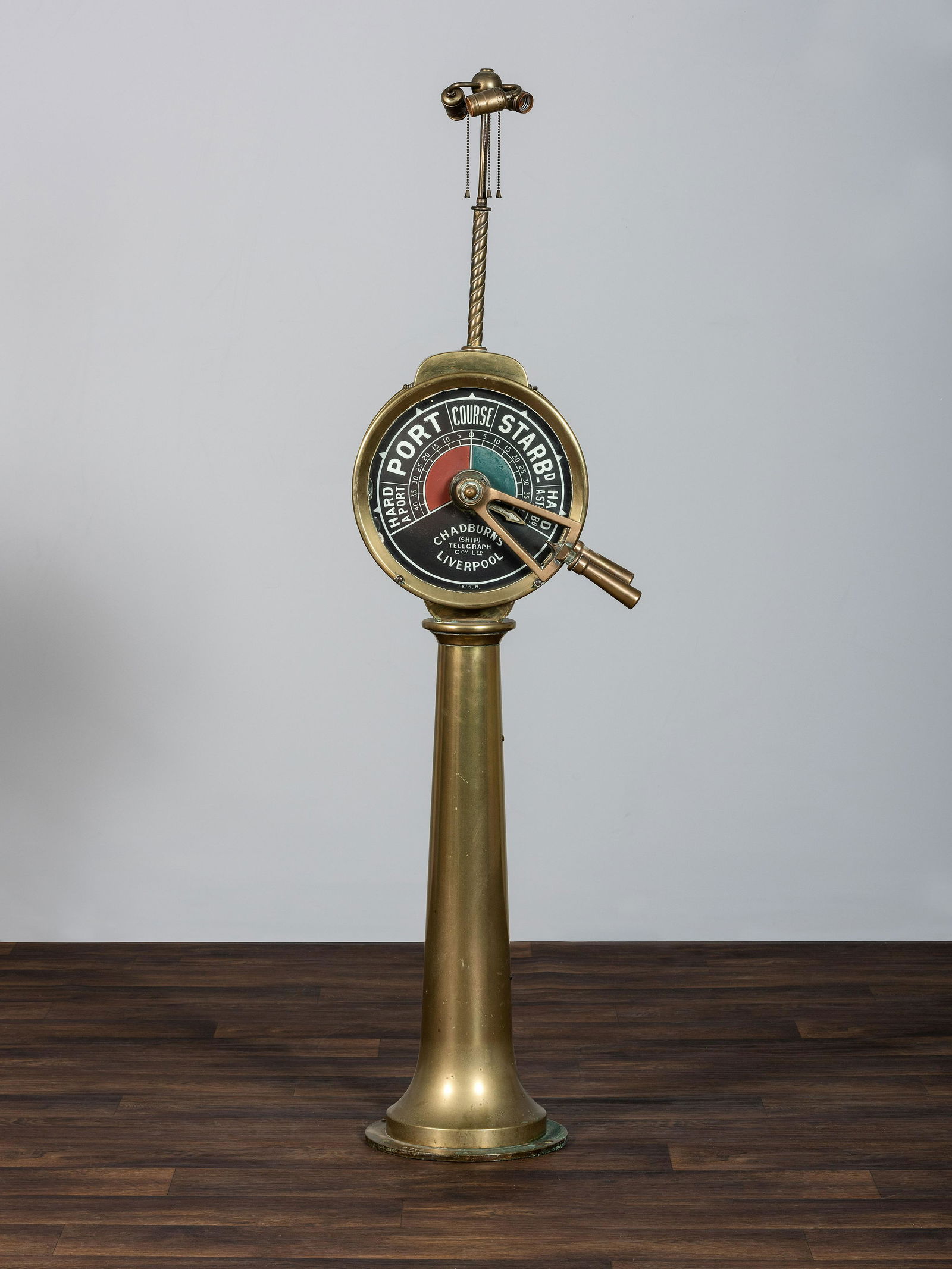 A Chadburn's Brass Ship's Telegraph (1 of 6)