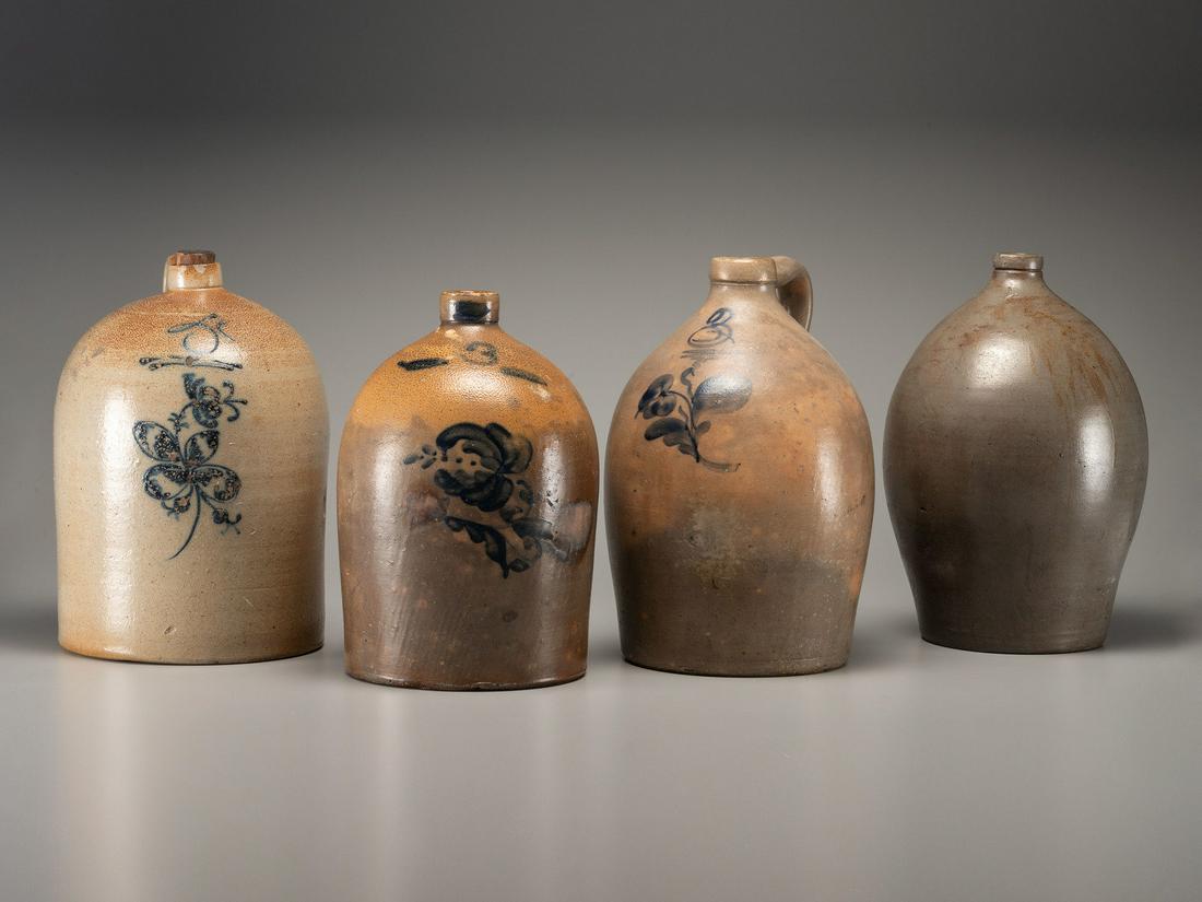 Four Stoneware Jugs (1 of 3)