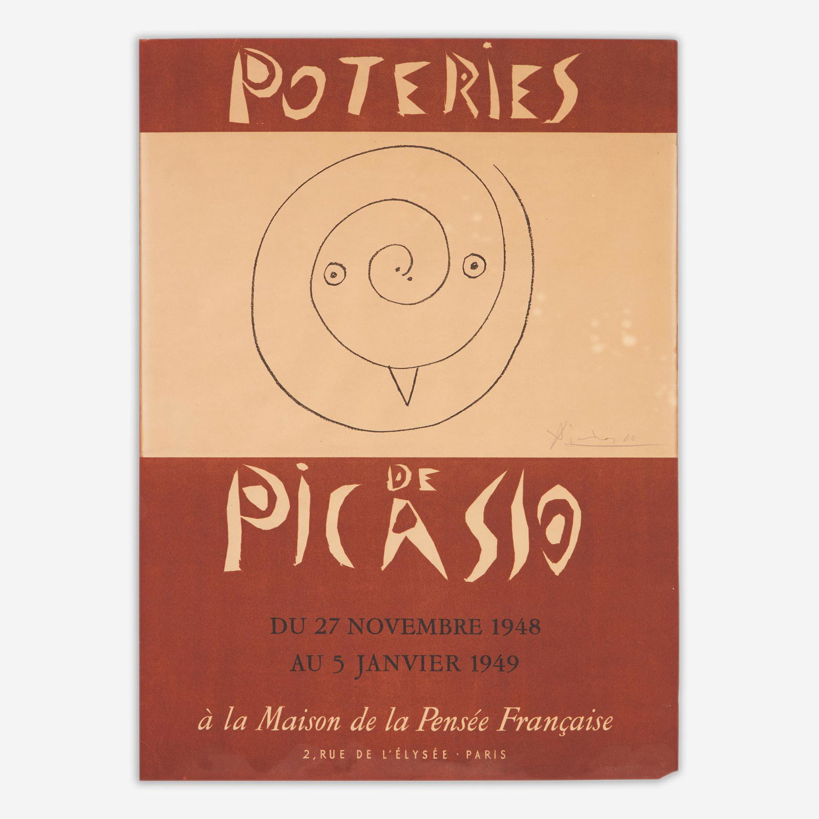 [Art] [Picasso, Pablo] Poteries de Picasso (1 of 1)