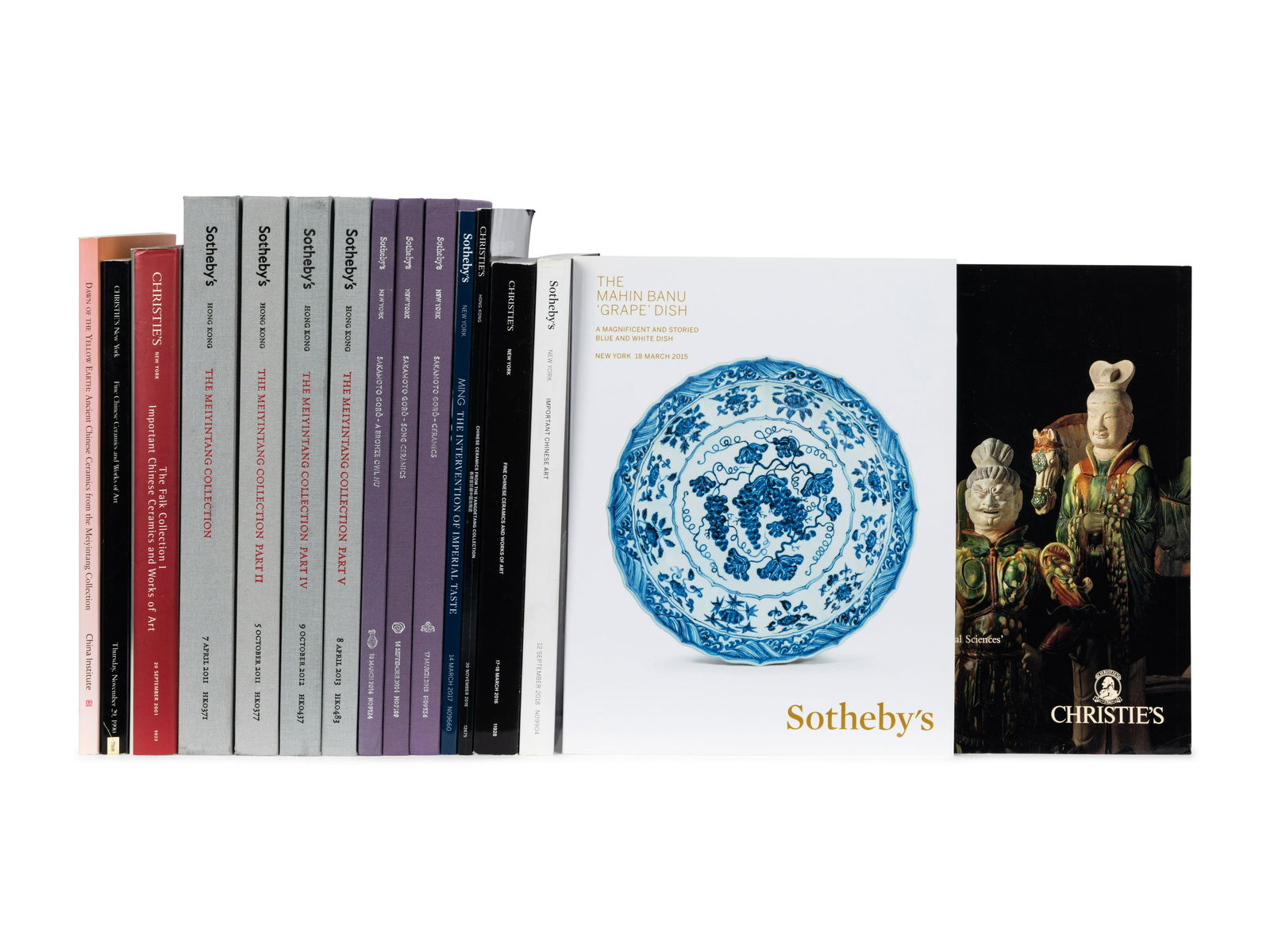 [CERAMICS — AUCTION CATALOGUE] A group of auction catalogues about Chinese Ceramics, (1 of 9)