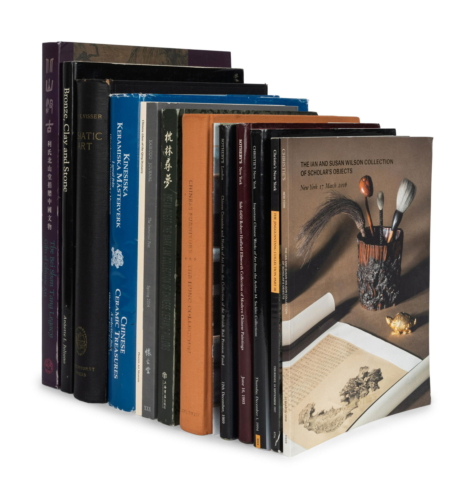 [PRIVATE COLLECTIONS]A group of catalogues about Chinese Art in Private Collections, (1 of 8)