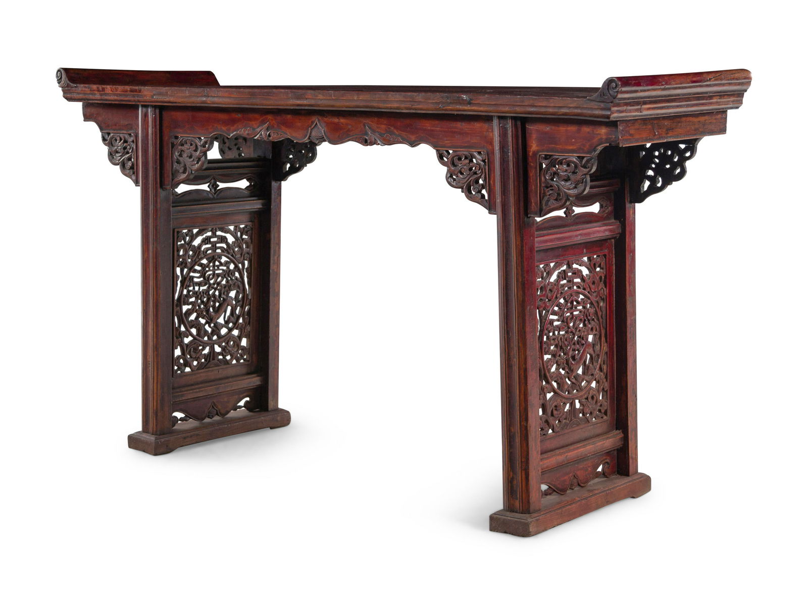 An Elmwood Altar Table, Qiaotou'an (1 of 4)