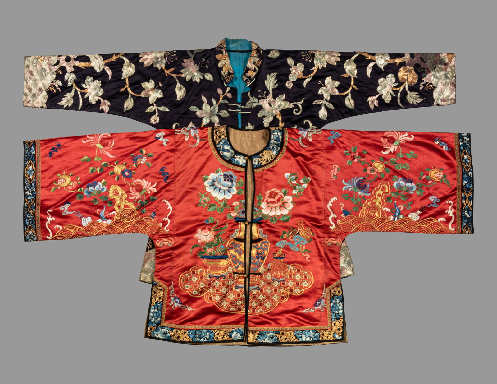 Two Embroidered Silk Lady's Jackets (1 of 7)