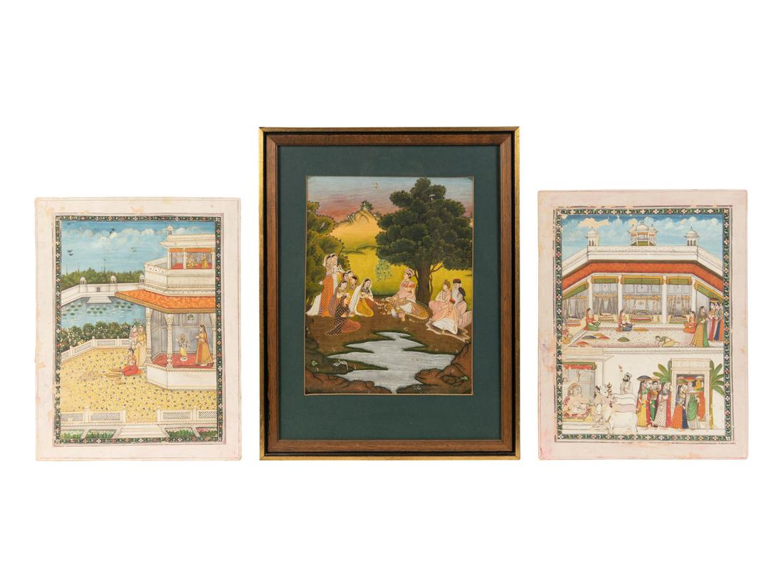 Three Indian Paintings (1 of 4)