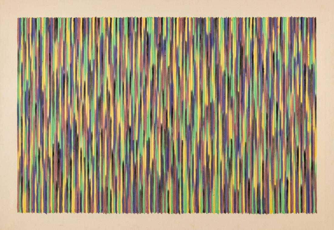 Gene Davis (American, 1920-1985) Crazy Horse, 1979 (1 of 4)