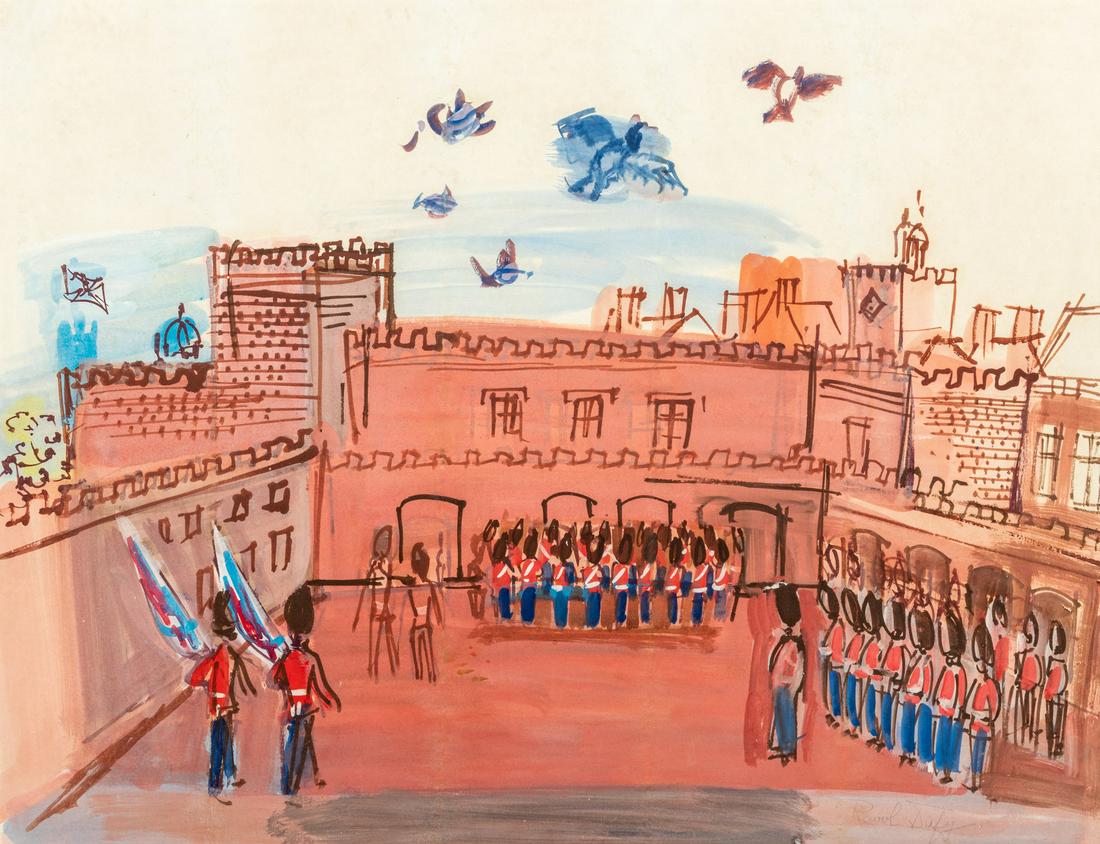Raoul Dufy (French, 1877-1953) La Releve de la Garde, 1933 (1 of 5)