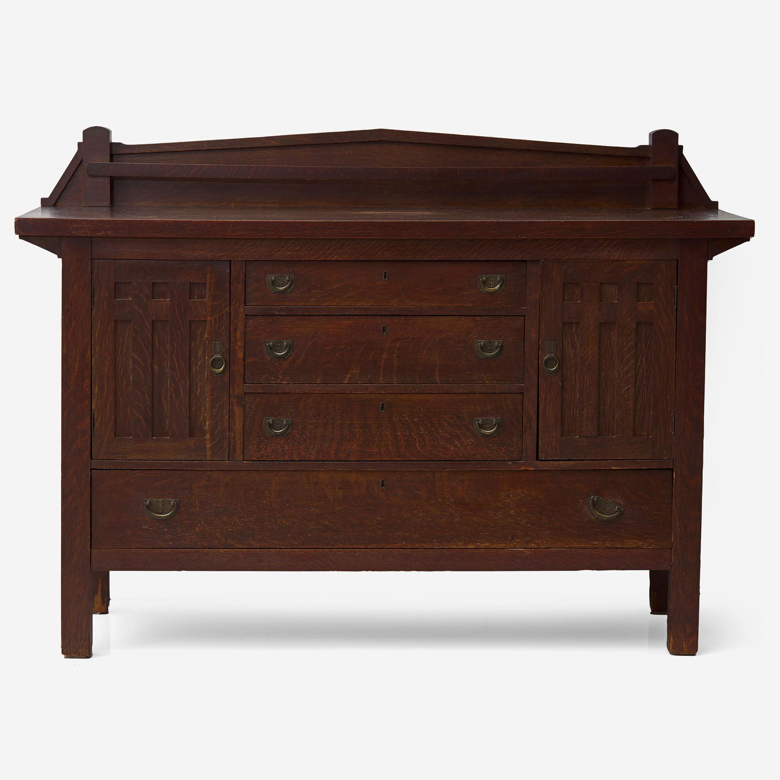 American Arts & Crafts Sideboard, USA, circa 1905 (1 of 4)