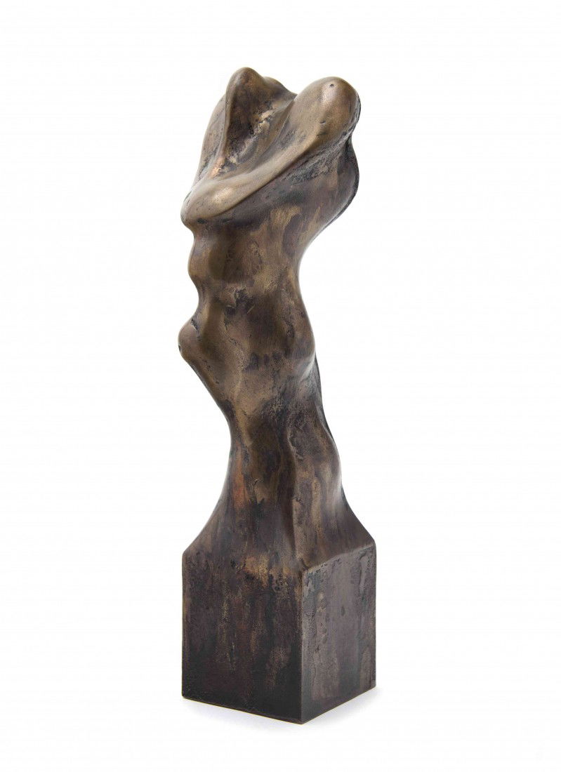 Richard Howard Hunt, (American, b. 1935), Untitled,: Richard Howard Hunt (American, b. 1935) Untitled, 1974 bronze inscribed R. Hunt and dated (bottom edge) Height: 13 inches. Property from the Estate of Tom G. and Mary Jane McClain, Ph