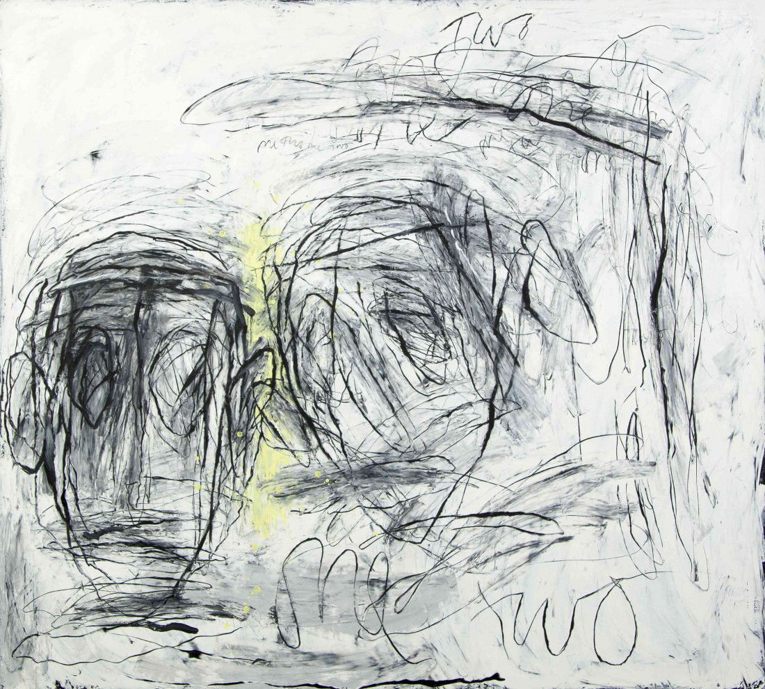 Louisa Chase, (American, b. 1951), Advise, 1987: Louisa Chase (American, b. 1951) Advise, 1987 oil on canvas signed Louisa Chase, dated and titled (verso) 66 x 72 inches.