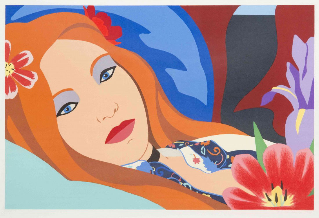 Tom Wesselmann, (American, 1931-2004), Lulu, 1982: Tom Wesselmann (American, 1931-2004) Lulu, 1982 lithograph edition 49/250, signed Wesselman and dated (lower right) 16 1/2 x 25 inches.