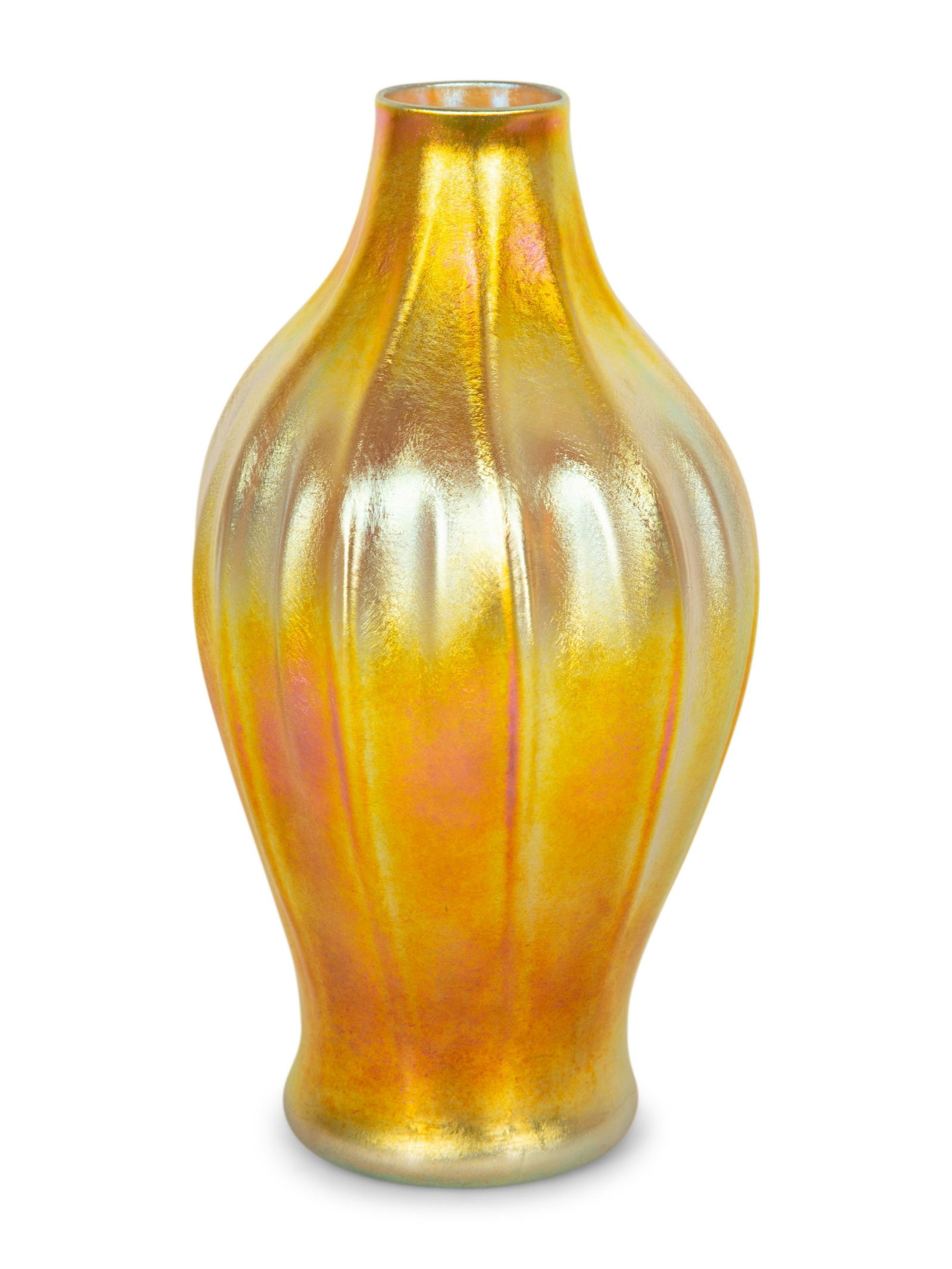 A Tiffany Studios Favrile Glass Vase  (1 of 5)