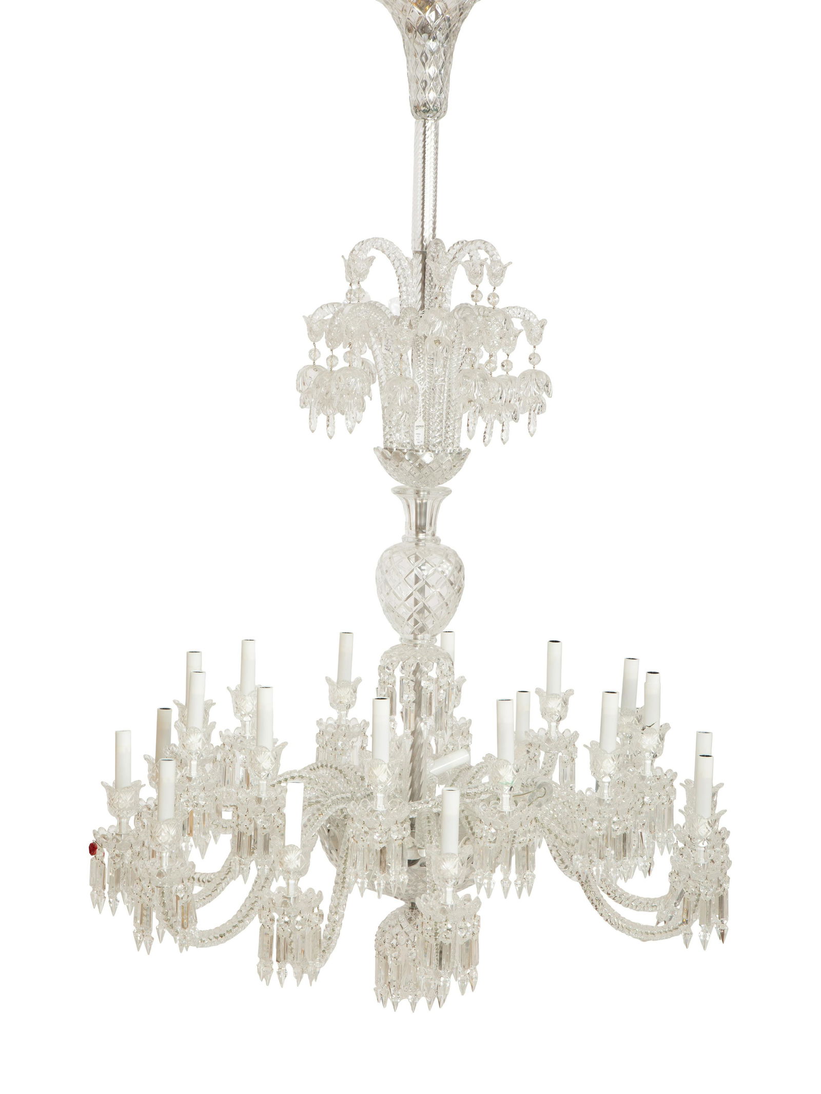 French Molded and Cut Glass Twenty Four Light Chandelier (1 of 5)