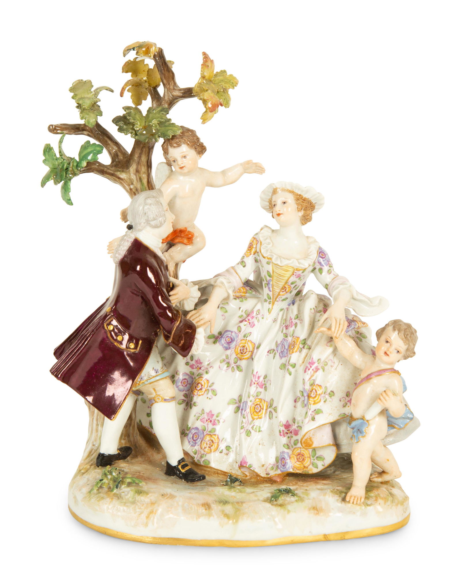 A Meissen Porcelain Figural Group (1 of 8)