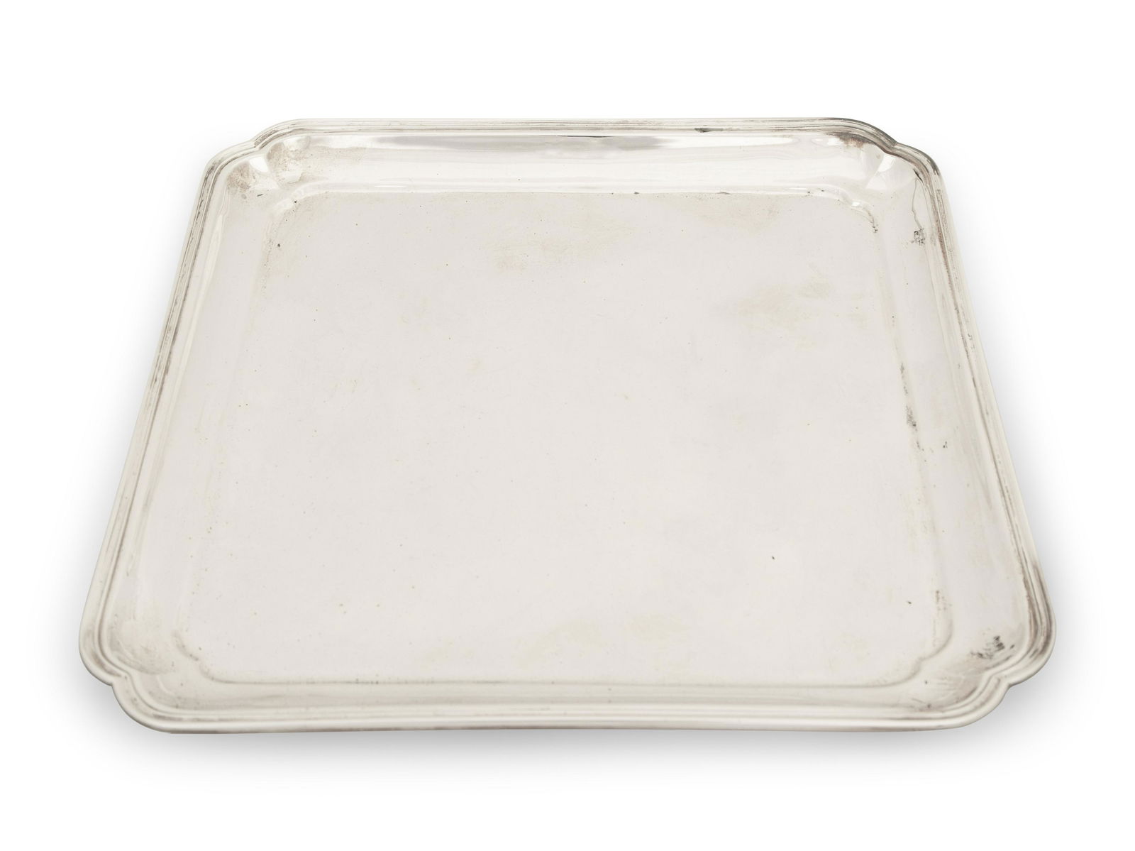 A Cartier Silver Tray (1 of 2)