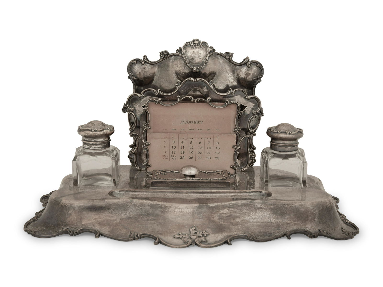 An American Silver Standish  (1 of 4)