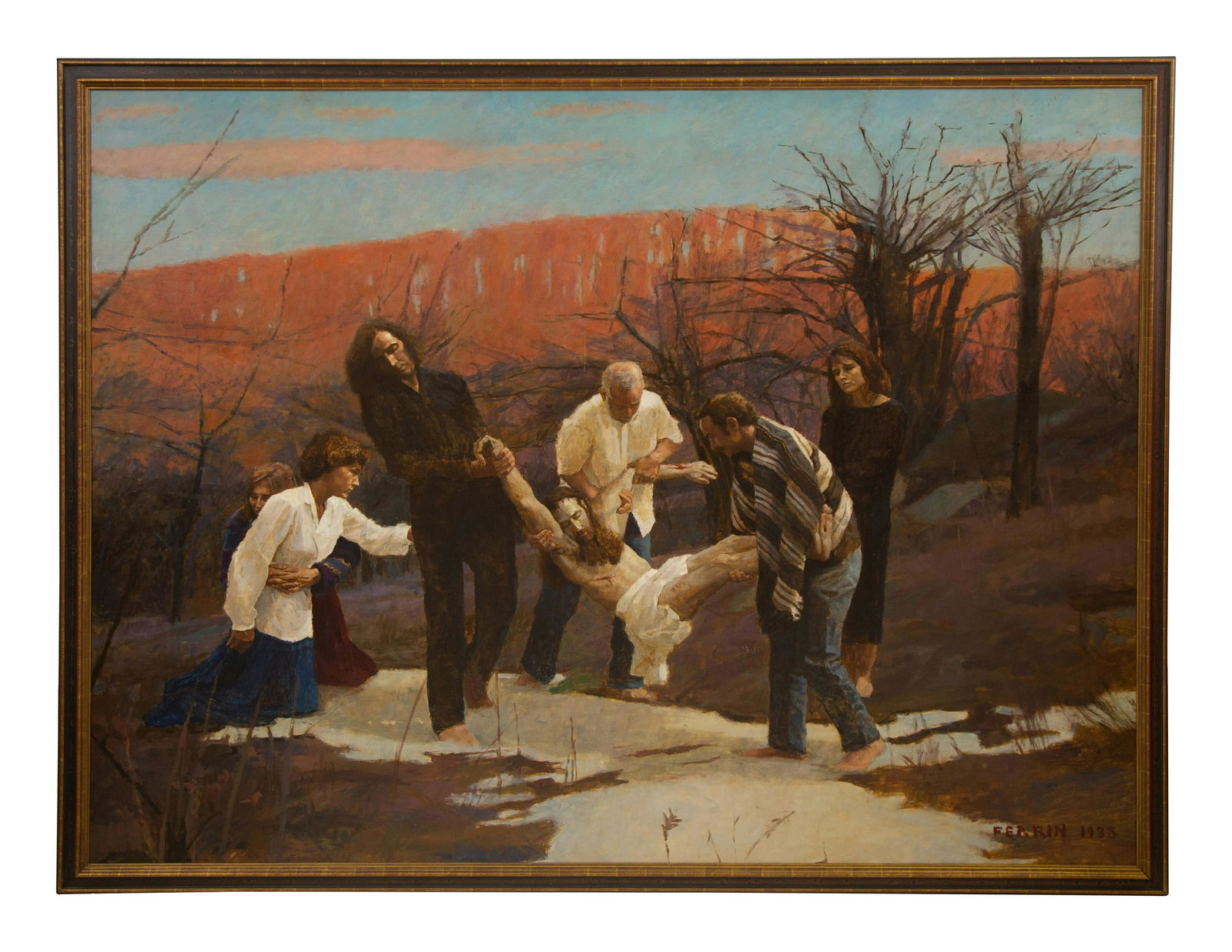 Douglas Ferrin  (American, b. 1959) Deposition, 1988 (1 of 5)