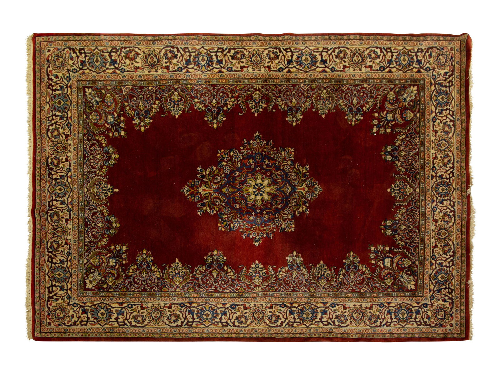 A Mahal Wool Rug (1 of 3)